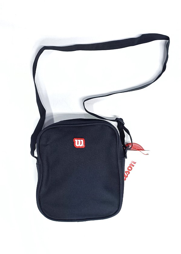 SHOULDER BAG WILSON TIRACOLO PRETA POLIESTER 65031002 BL