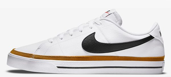 TENIS NIKE COURT LEGACY MASC NN BRANCO
