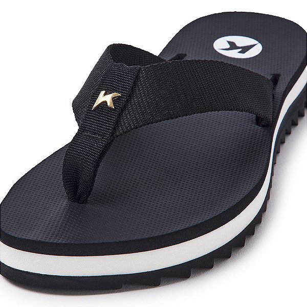 SANDALIA KENNER KYRA PRO PRETO BRANCO PRETO 1000071102 1