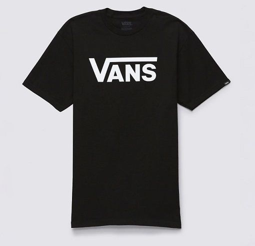CAMISETA VANS ALGODAO BLACK WHITE VN0A4BRWY28