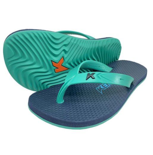 SANDALIA KENNER NEW SUMMER AZUL MARINHO VERDE 2400011000