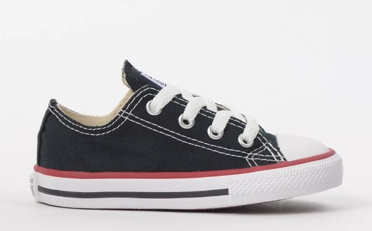 TENIS CONVERSE CHUCK TAYLOR INFANTIL ALL STAR PRETO CK00010007
