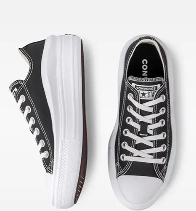 TENIS CONVERSE CHUCK TAYLOR ALL STAR MOVE PRETO BC CT15920001
