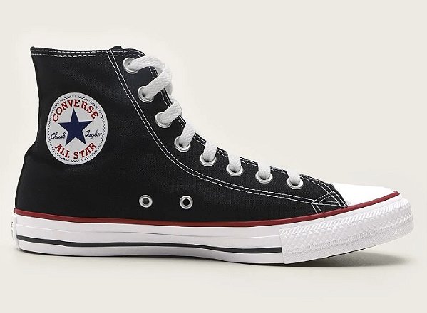 TENIS CONVERSE CHUCK TAYLOR ALL STAR PRETO VERM CT00040007