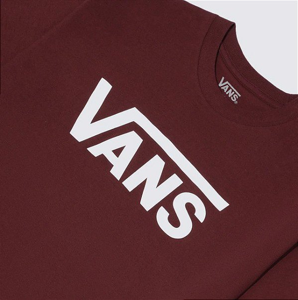 CAMISETA VANS BURGUNDY CLASSIC VN000GGGZ3SC