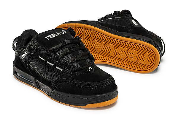 Tênis Tesla Coil Delux Black Gum 2401 01