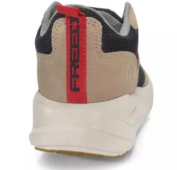 Tênis Freeday Track Suit Bege Off White FR28007