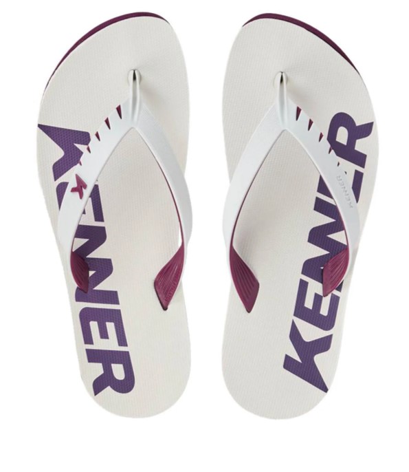 SANDALIA KENNER RED ROXO AMARANTO BRANCO 2100031001 35