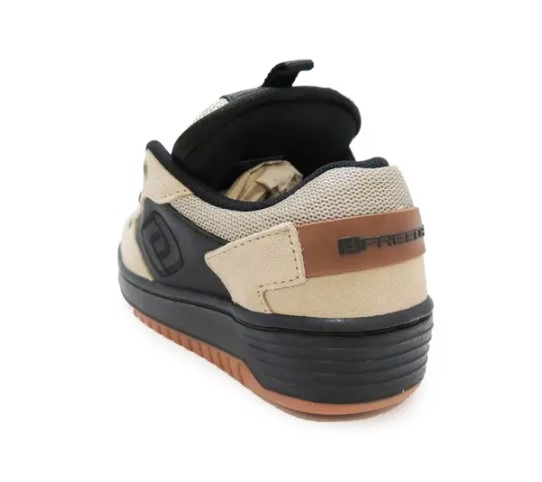 Tênis Freeday Hero Evolut Dark Bege Preto FR31004