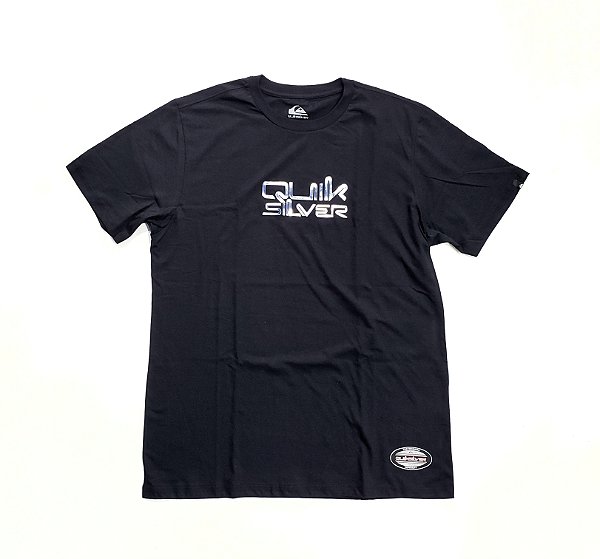 CAMISETA QUIKSILVER OMNI CHROME LINE PRETO