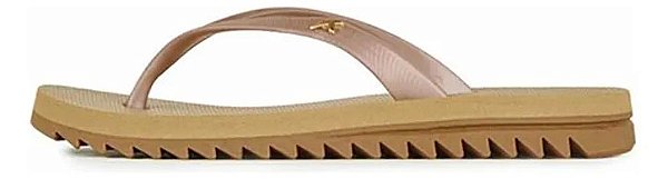 SANDALIA KENNER IBIZA PVC CREPE CAQUI PEROLADO METAL 1000031000