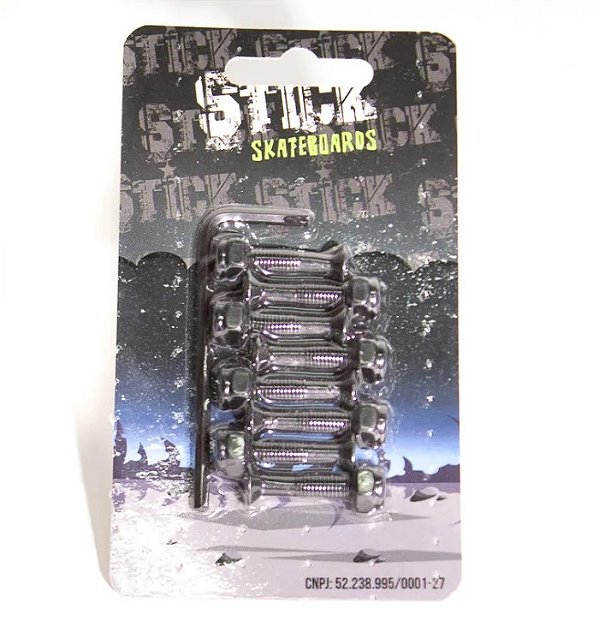 KIT PARAFUSO BASE ALLEN STICK 2,5MM