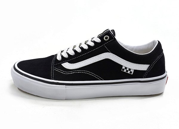 TENIS VANS OLD SKOOL PRO Couro black white VN0A5FCBY28
