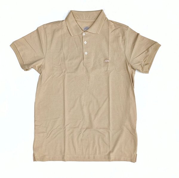 CAMISETA POLO BEGE CLASSICA IMMUNE 38