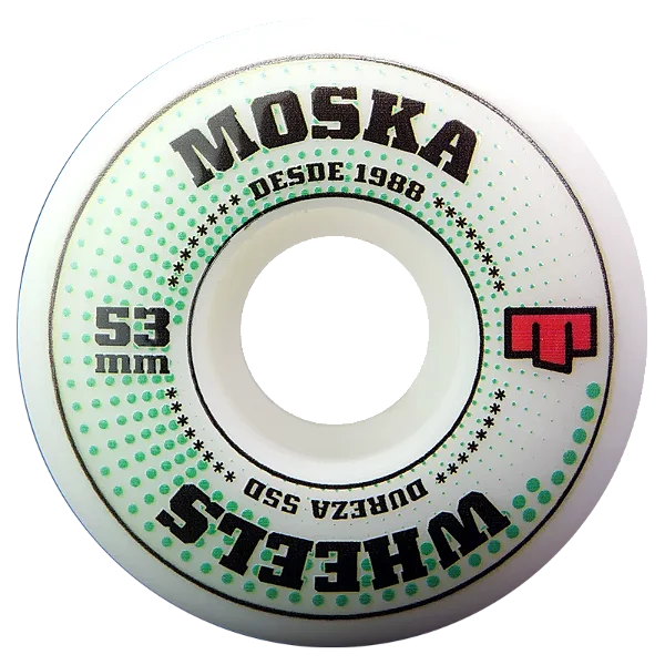 Roda Moska Skate White Rock 53mm R01003