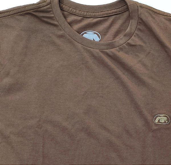 CAMISETA IMMUNE MARRON CLASSICA BORDADA 104