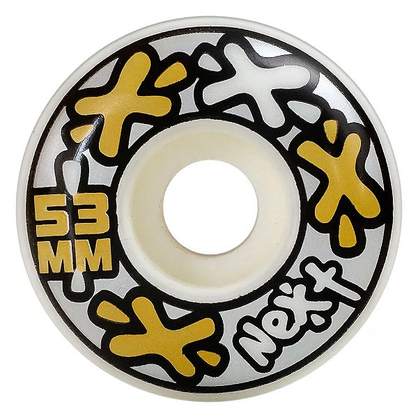 Roda Skate Next II 53mm Amarela R04012