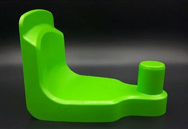 Base L Parede - Verde