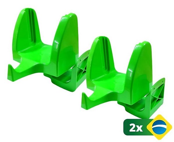 Kit Suporte Parede Bobina Fundo Estrela - 2 un