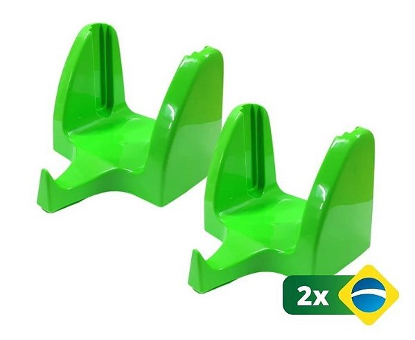 Kit Suporte Bobina Fundo Estrela com Ventosas 2 un