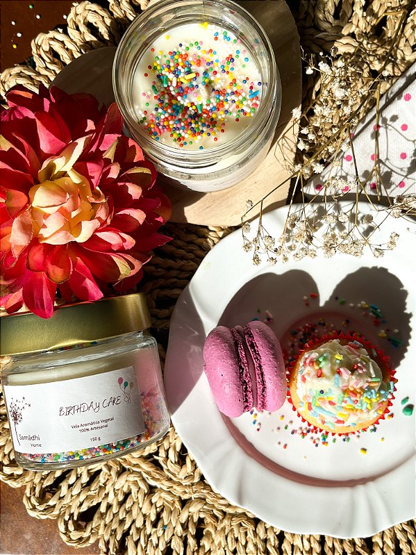 Vela Aromática Birthday Cake 150g