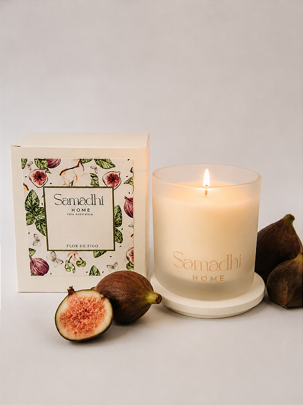 Vela Aromática Flor de Figo 180g