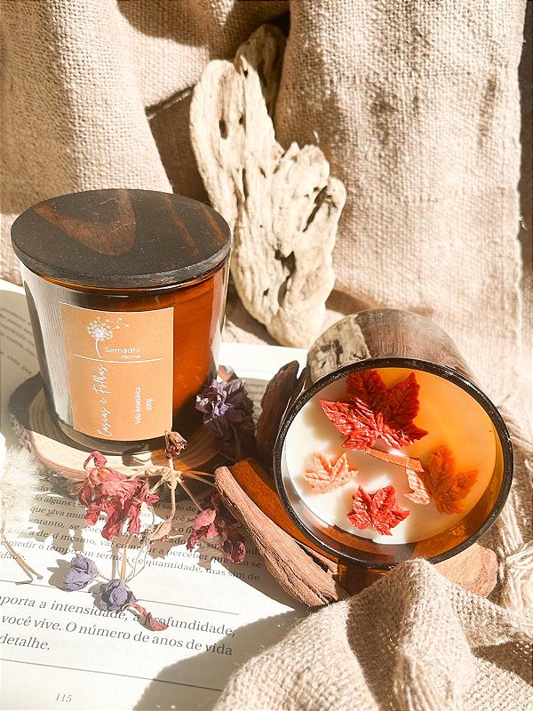 Vela Aromática Cascas e Folhas - 200g
