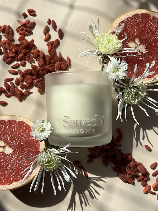 Vela Aromática Goji & Tarocco Orange 200G - Momentos