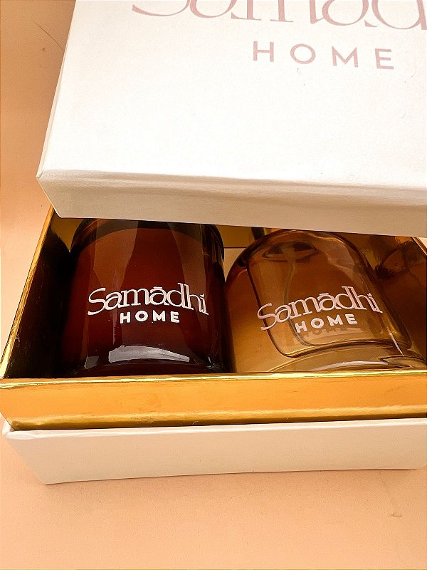 Kit Presente Vela Aromática e Home Spray