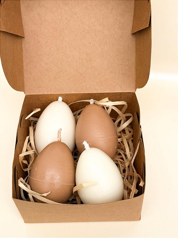 Kit Velas - Caixa de ovos