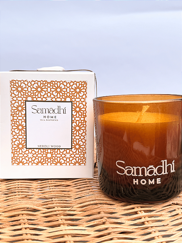 Vela Aromática Neroli Wood