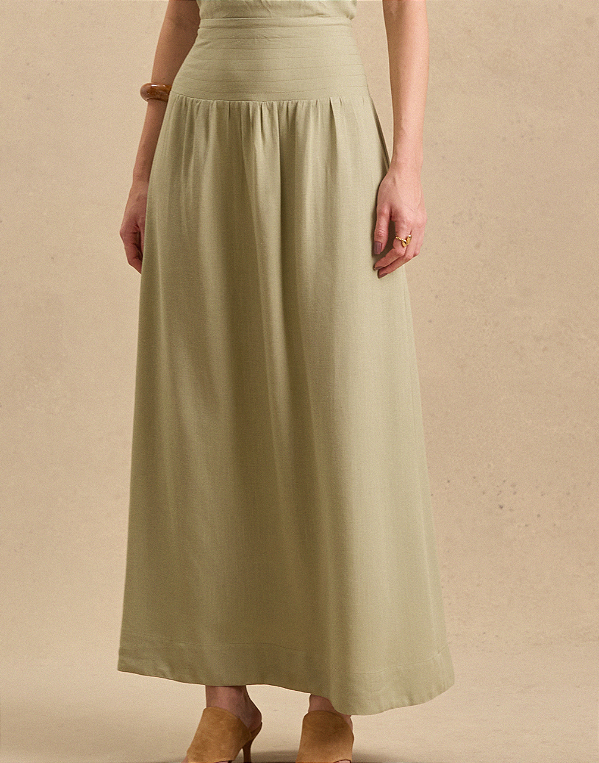 Saia Log Midi verde G