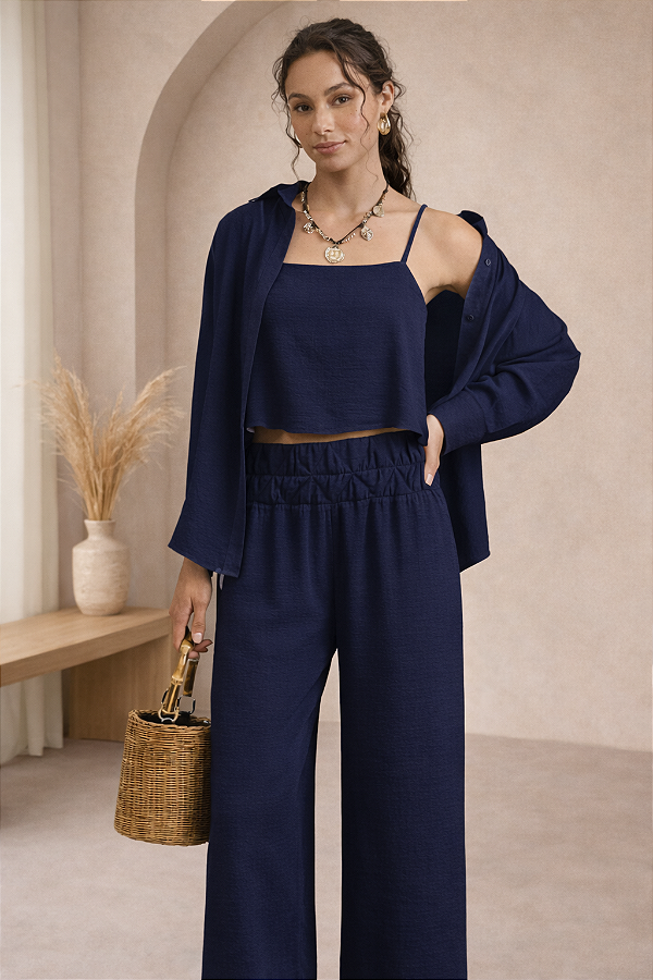 Camisa Saint Tropez Marinho