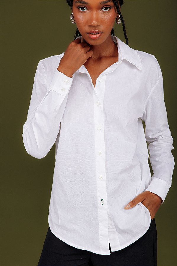 Camisa Algodão Branca Renata