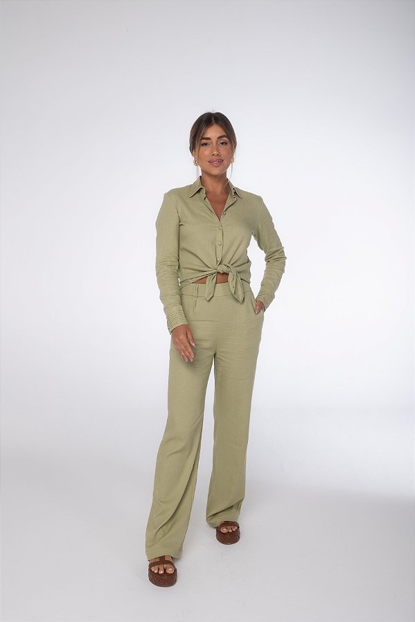 Calça Dora Verde Pistache