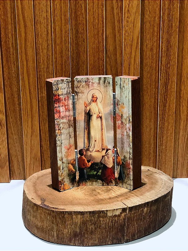 Tríptico Nossa Senhora de Fátima