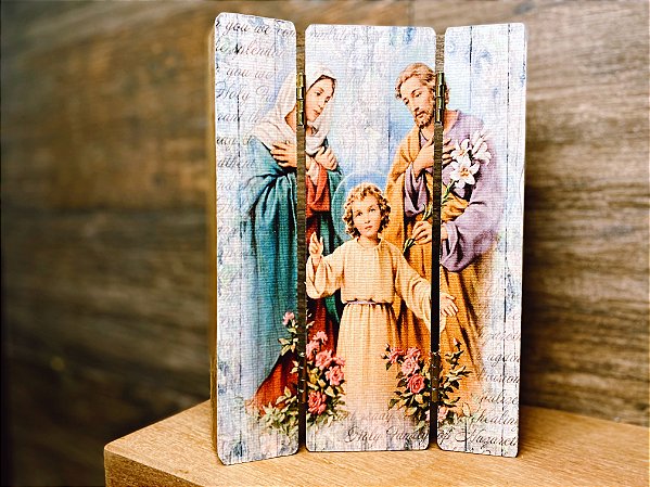 Tríptico Sagrada Família de Nazaré