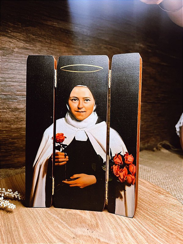 Tríptico Santa Teresinha - Uma rosa para Você
