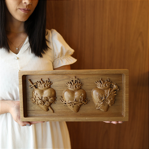 Corações Sagrada Família - Premium