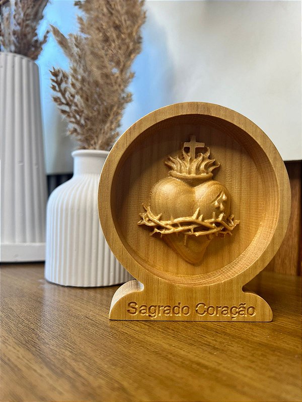 Sagrado Coração de Jesus- Nicho redondo