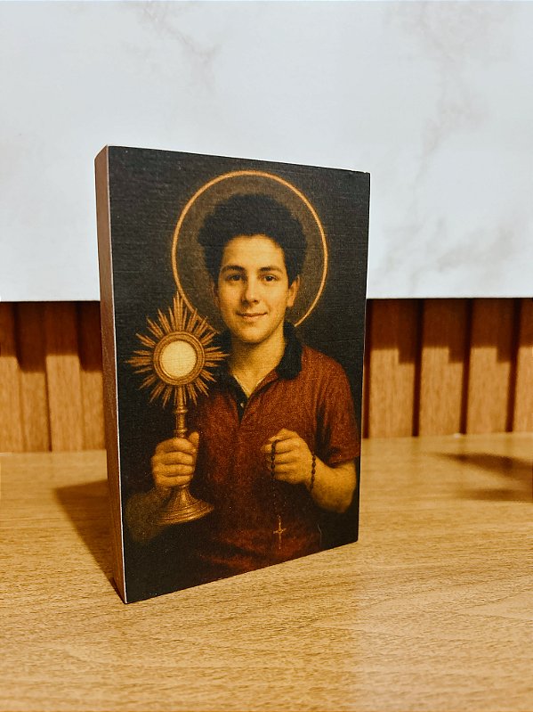 Ícone Carlo Acutis - Eucaristia