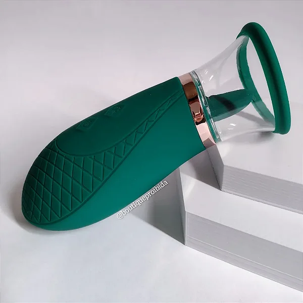 Vibrador Clitóris 9 Funções Verde
