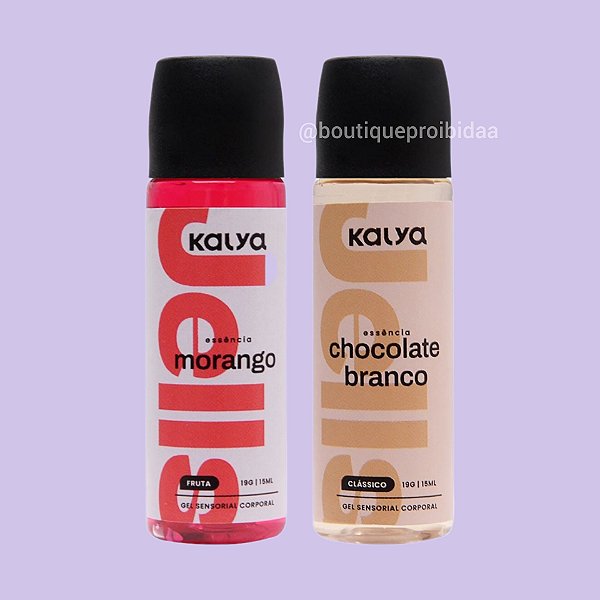 Duo Calda Hot Beijável Morango e Chocolate Branco