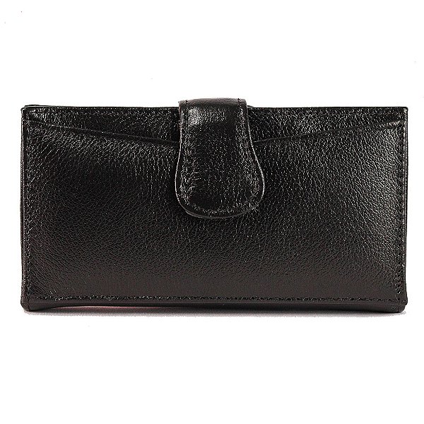 Carteira Patricia em couro legitimo