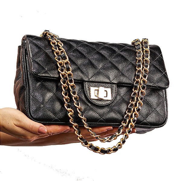 Bolsa Melissa em couro legitimo