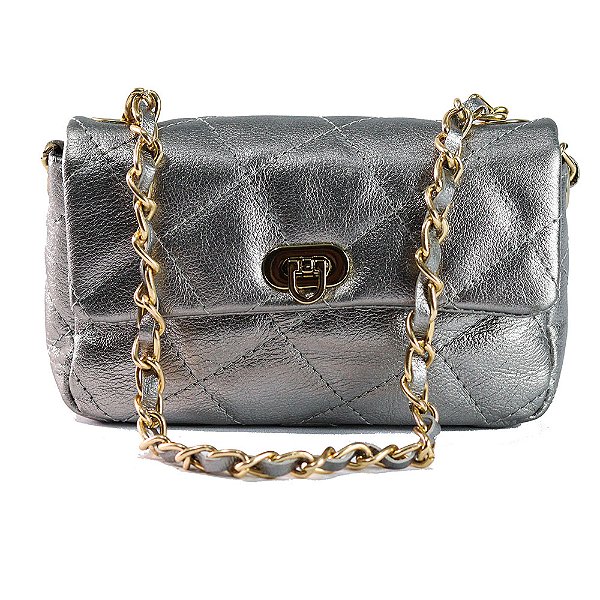 Bolsa Tatiana em couro legitimo