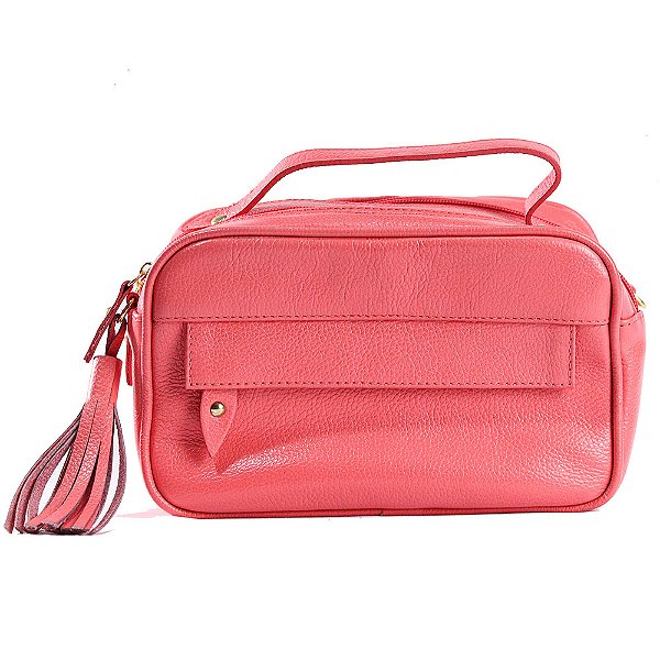 Bolsa Gisele em couro legitimo