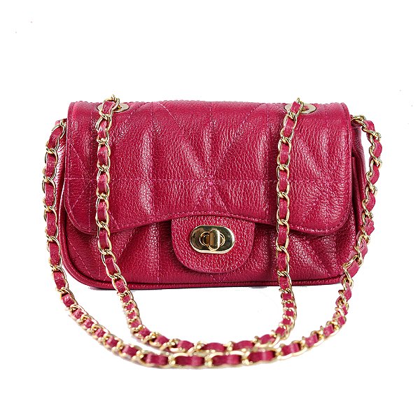 Bolsa Lavinia em couro legitimo