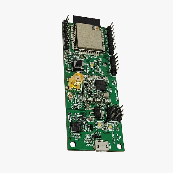 Placa ESP32 LoRa JVTECH v2.0 (com antena e conectores)