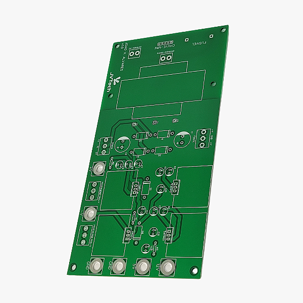 Placa de fonte de bancada fixa e ajustável para até 1A e 26V. (várias cores)